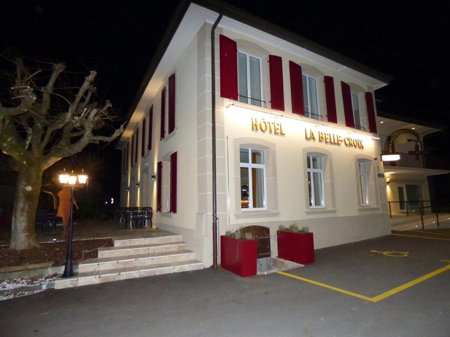 La Belle-Croix Hotel Romont Buitenkant foto